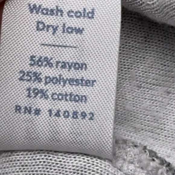 Marine Layer Double Knit Hoodie Mens XL Heather Gray Pullover Lightweight USA - Picture 4 of 8